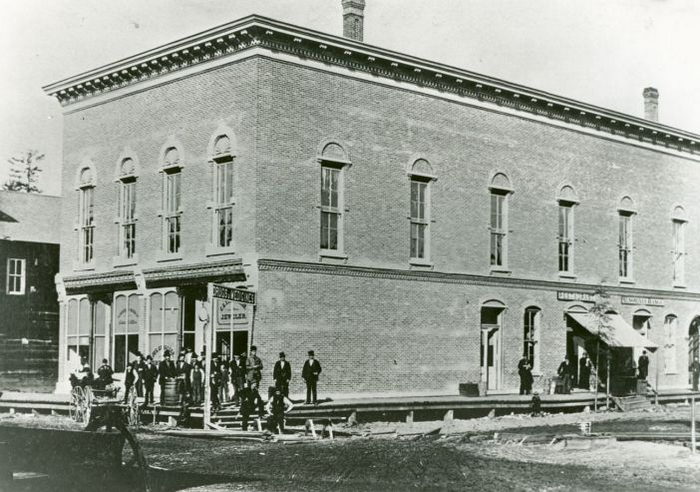 Buells Opera House - Old Pic From The Making Of Modern Michigan